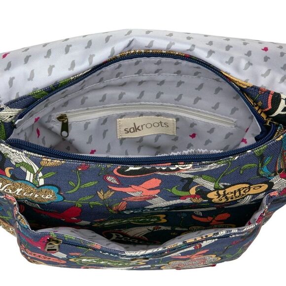 Sakroots Multicolor Canvas Crossbody Bag - Picture 5 of 5